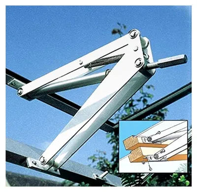 Produktbild von Universeller Gewächshaus-Fensteröffner, H 250 - stromlos