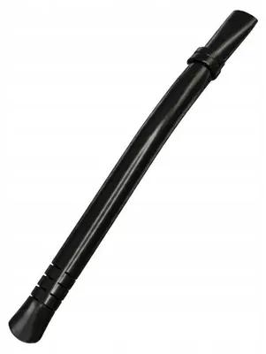 Produktbild von Bombilla Nova Onyx 16 cm für Yerba Mate mit Ring – Schwarz