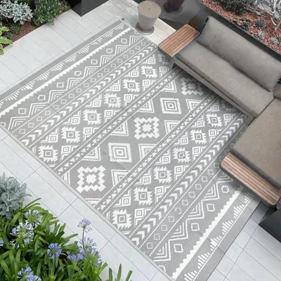 Immagine prodotto di Solidchoice - Tappeto da esterno impermeabile, ideale per giardino e campeggio
