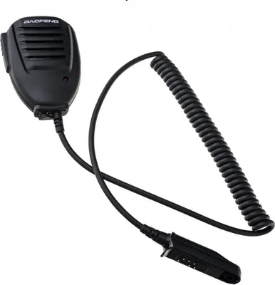 Immagine prodotto di Microfono esterno impermeabile con altoparlante per radio Baofeng UV-9R Plus