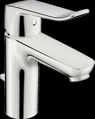 Immagine prodotto di HANSA HANSACARE Mitigeur de lavabo avec tirette, saillie 114 mm, chromé, 46012206, 46012206