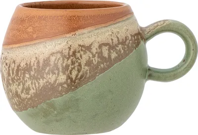 Produktbild von Bloomingville Paula Tasse, Grün, Steingut