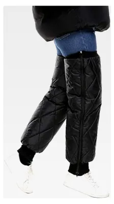 Produktbild von Kniewärmer für Wintermotorradfahrten, winddicht und kältebeständig