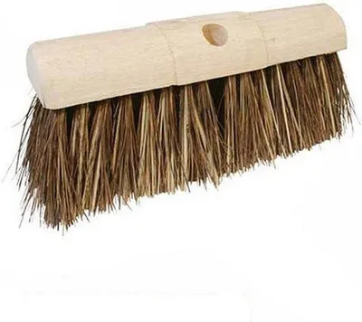 Obrázok produktu pre Kruhové kefové hlavice, prírodné remeňové vlásie, 33 cm
