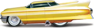 Obrázek produktu pro Maisto - Muscle Machines - Gene Winfield´s 1961 Cadillac Maybelline, 1:64