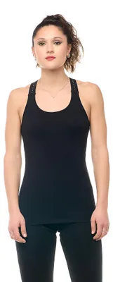 Image de Débardeur pour femme avec lanières croisées dans le dos Leone Be Glam