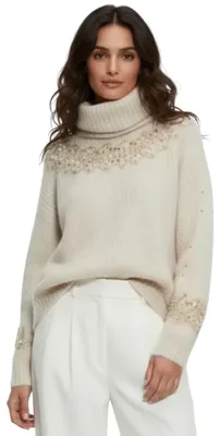 Produktbild von Wollpullover mit Pailletten von Zara für Damen S