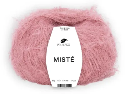 Produktbild von Pro Lana MISTÉ Wolle Merino Extrafine 50 g 150 m Flauschgarn Strickgarn Farbe 036 - koralle