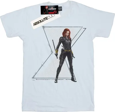 Produktbild von Marvel - T-Shirt für Damen BI12026 (S) (Weiß)