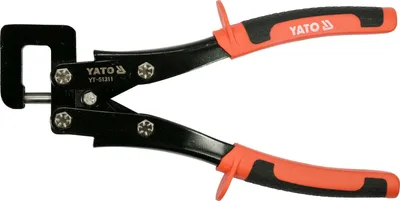 Obrázok produktu pre Yato YT-51311, Lisovacie kliešte, Polypropylén (PP), Termoplastická guma (TPR), Červená, 280 mm