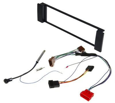 Image de Adaptateur radio DIN pour Audi A3 8L, A6 4B C5, et pour Seat Leon 1M