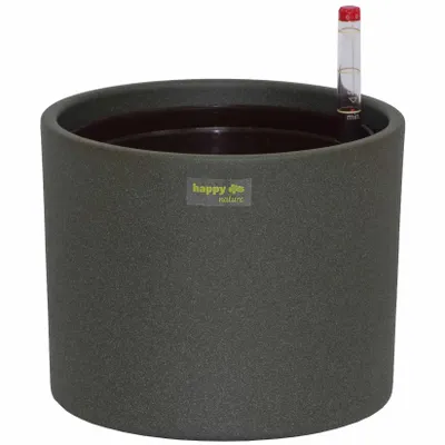 Produktbild von Set4 Keramik Blumentopf Madeira 15/12 grau für Erdpflanzen Ø 17,0 cm H 14,5 cm