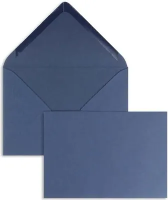 Produktbild von Briefumschläge 110x156mm 120g/qm gummiert VE=100 Stück nachtblau