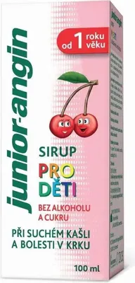 Zdjęcie produktu dla Junior-angin syrop dla dzieci 100 ml