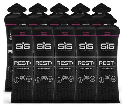 Produktbild von SIS Rest+ Gels (10x55ml) Berry - Intra- & Post-Workout - Post-Workout