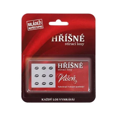 Obrázek produktu pro Albi Hříšné stírací losy Vášeň
