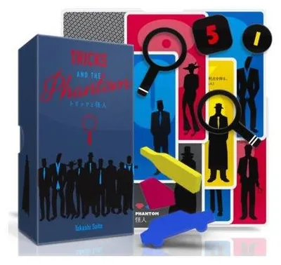 Imagen del producto de Tricks and the Phantom – Juego de mesa – Oink Games – 2-4 jugadores – 10+