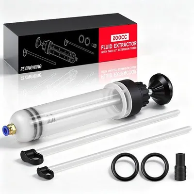 Productafbeelding van Handmatige Olieafzuigpomp - 200 cc voor Auto's en Motorfietsen