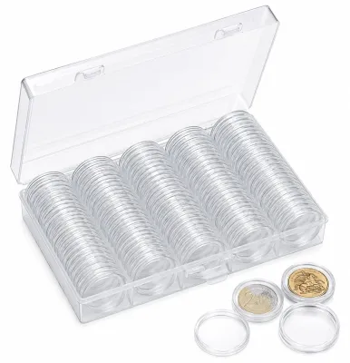 Productafbeelding van 100 Stuks Muntcapsules, met opbergdoos