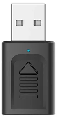 Immagine prodotto di Trasmettitore/ricevitore audio 4 in 1 Techstar® M135, Bluetooth 5.0, Porta USB, AUX 3,5 mm, Compatibile con TV domestica o Auto, Nero