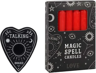 Image de Bougie magique « Talking Board » avec bougie magique « Love » - Bougie à souhait
