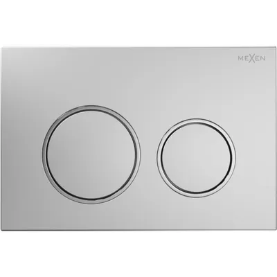 Obrázek produktu pro Mexen Fenix 07 XS splachovací tlačítko, Matná chromovaná - 600702