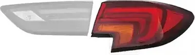 Image de VAN Wezel feu arrière avec support de lampe (3810926) adaptable sur Opel