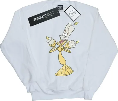 Produktbild von Disney - "Beauty And The Beast" Sweatshirt für Herren BI17470 (XL) (Weiß)