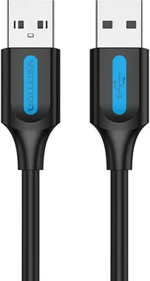 Produktbild von Vention COJBC, 0,25 m, USB A, USB A, USB 2.0, 0,48 Gbit/s, Schwarz