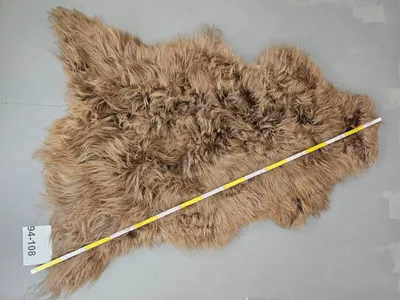 Produktbild von Schaffell grau XXL Unikat 94-108
