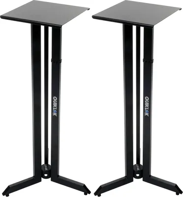 Immagine prodotto di Set di due supporti per monitor Studiomonitor, colore nero, altezza 106 cm
