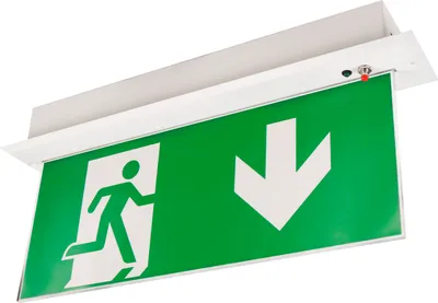 Produktbild von LED-Fluchtwegleuchte McShine FL-250 Deckenmontage