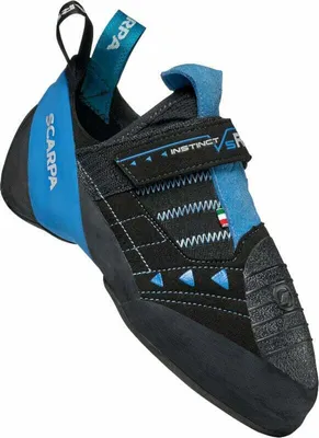Produktbild von Scarpa Instinct VSR Black/Azure 41,5 Kletterschuhe