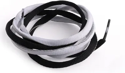 Produktbild von RINGELSPITZ - Joy! Schnürsenkel - 120 cm, schwarz/weiß