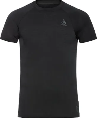 Obrázek produktu pro ODLO BL TOP crew neck s/s PERFORMAN 15000 černá L