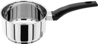 Produktbild von Stellar Essentials Milchkännchen, Edelstahl, 14 cm, 0,9 l, Silber/Schwarz