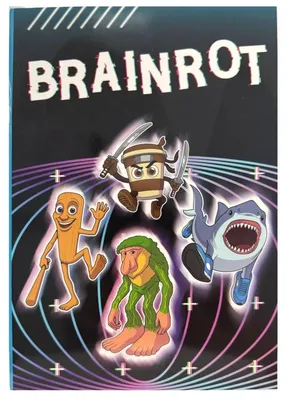 Obrázek produktu pro Brainrot, zápisník sahур, formát B/5, linkovaný, 40 listů