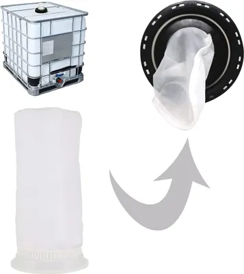 Produktbild von IBC Deckel mit Filter - Regenwasserfilter - 165 mm