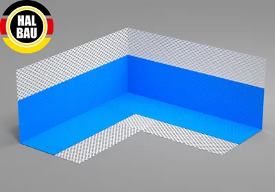 Produktbild von Dichtecken 5St. Innenecken Abdichtung Flüssigfolie Dichtband Dusche Bad Elastomer Halbau HN01