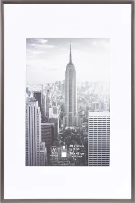 Obrázek produktu pro Henzo hliníkový rám Manhattan 30x45 cm šedý