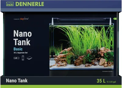 Image de Dennerle Nano Tank Basic, 35 litres - 40 x 32 x 28 cm - Aquarium nano pour aquascaping