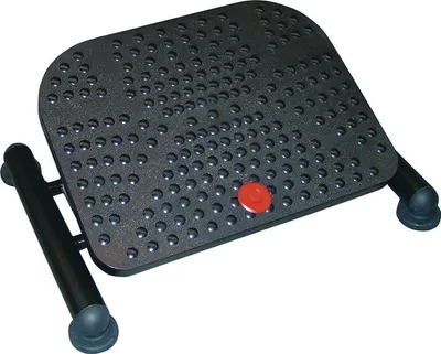 Zdjęcie produktu dla Podnóżek podstawowy czarny W500xD360xH320 mm Regulacja wysokości 110-320 mm
