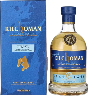 Produktbild von Kilchoman GENESIS MALTING Stage 2 49,2% Vol. 0,7l in Geschenkbox