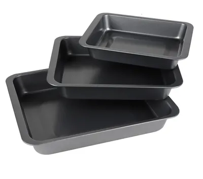 Produktbild von Chef Traiteur 3er-Set: Backblech Backbleche Backofenblech 27735
