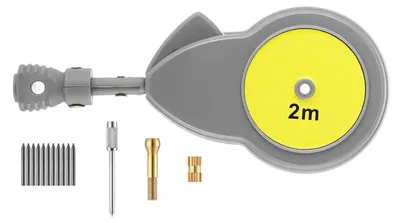 Messbalken-Zirkel 2 m mit 10 Ersatzminen, Geometrie-Zeichenwerkzeug