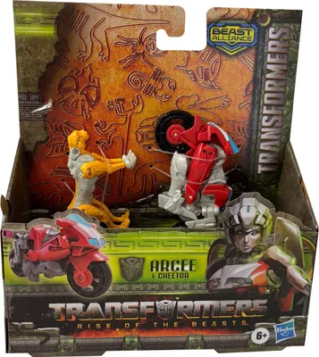 Produktbild von Transformers Rise Of The Beasts Arcee and Cheetor Beast Alliance