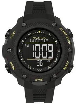 Produktbild von Nautica - NAI19523G - Armbanduhr - Herren - Quarz - NMX 15 Digital Yachtimer