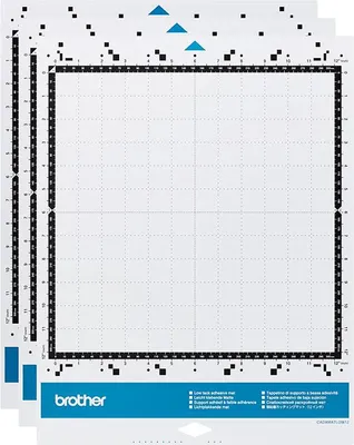 Produktbild von Brother 3 Klebefolien SDX geringe  Haftung 30,5 x 30,5 cm – ScanNCut