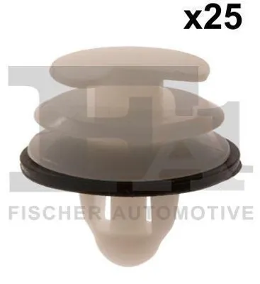 Produktbild von 25x FA1 Clip Zier- / Schutzleiste 21-40016.25 passend für PEUGEOT 205 II (20A/C) 19mm