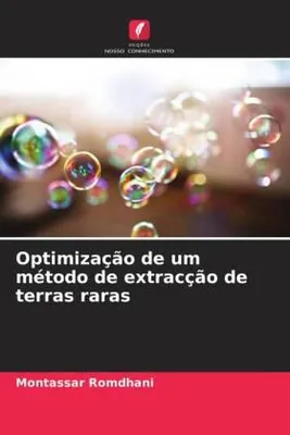 Produktbild von Optimização de um método de extracção de terras raras